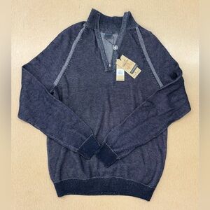 NWT Tailor Vintage quarter zip sweater